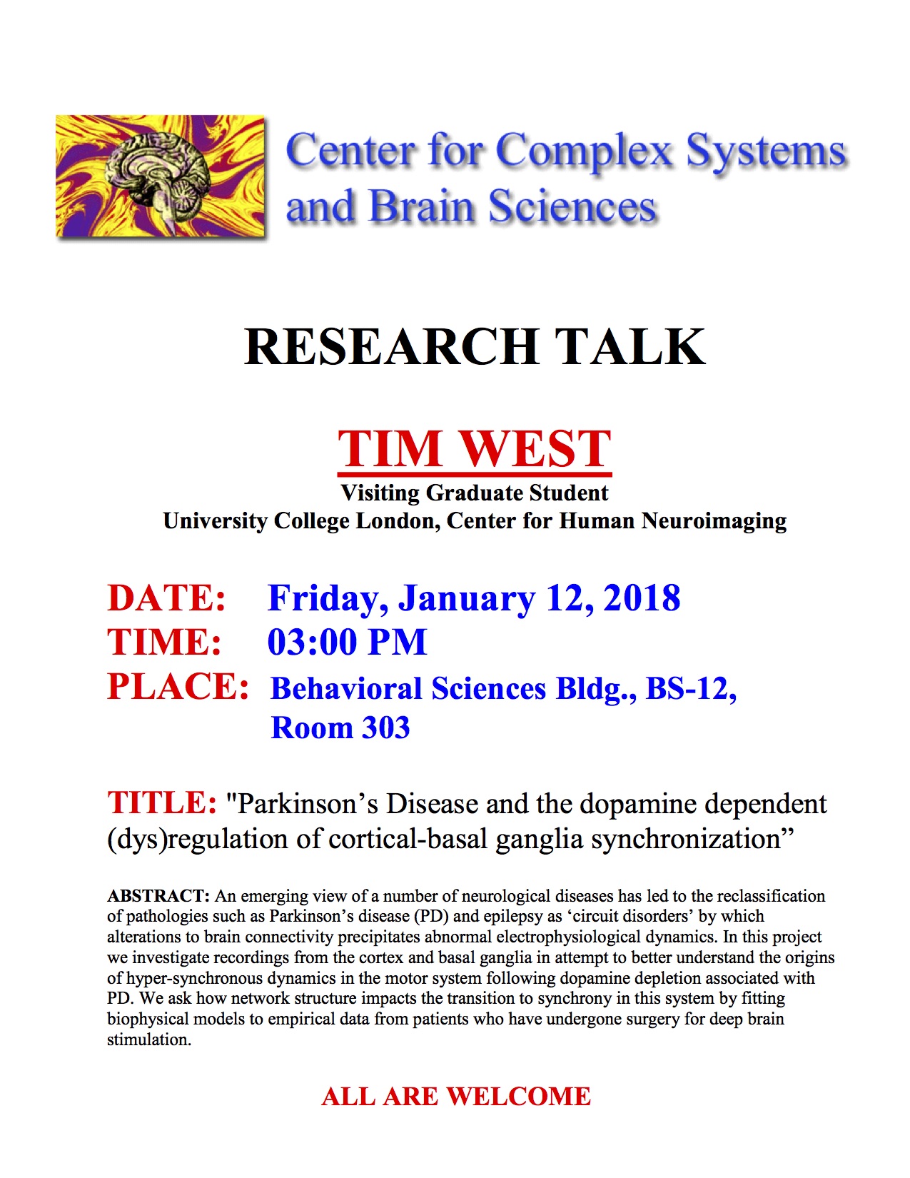 West Research Talk